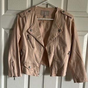 Women's Banana Republic Pink Moto Jacket